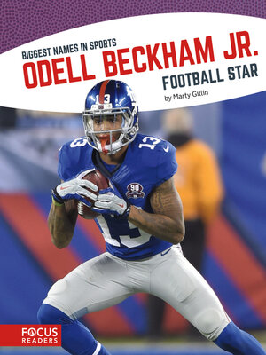 cover image of Odell Beckham Jr.: Football Star